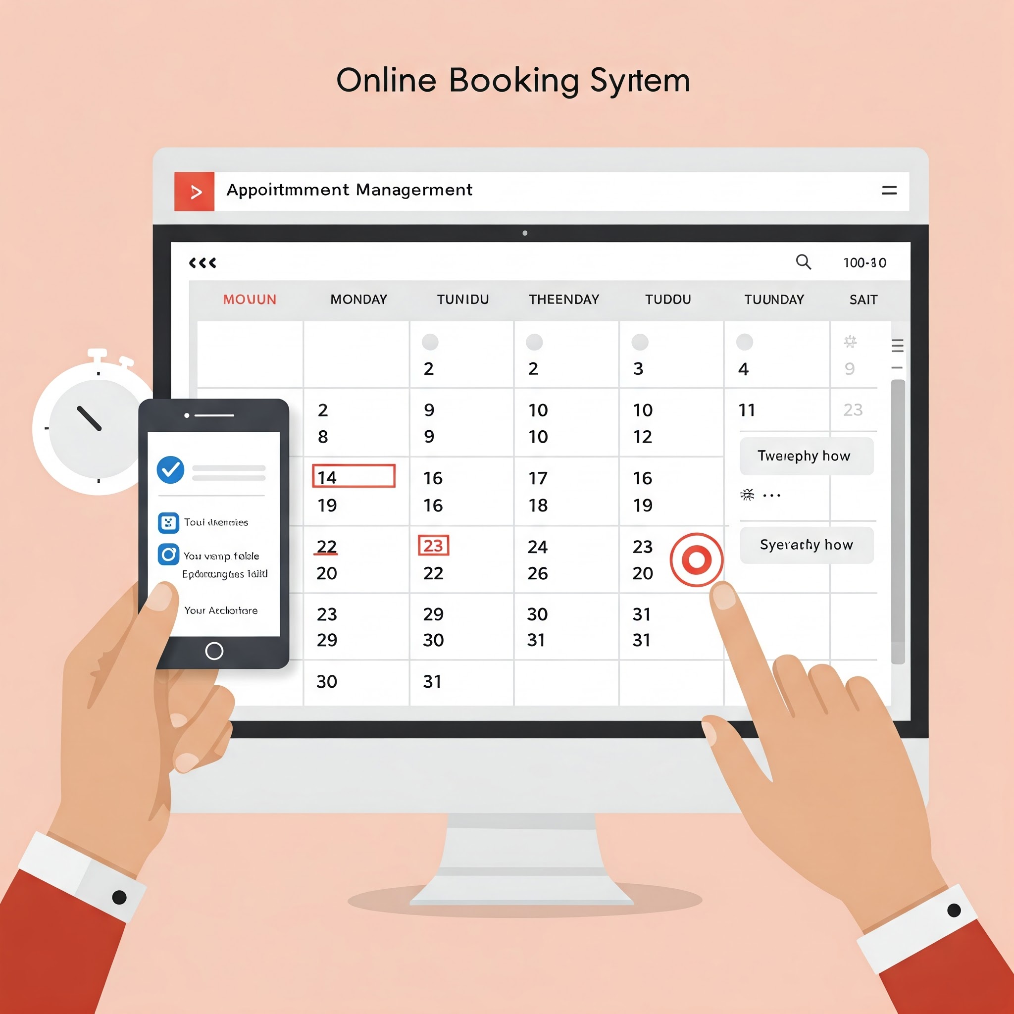 Online Booking and Appointment