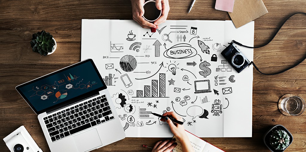 Business solution illustration